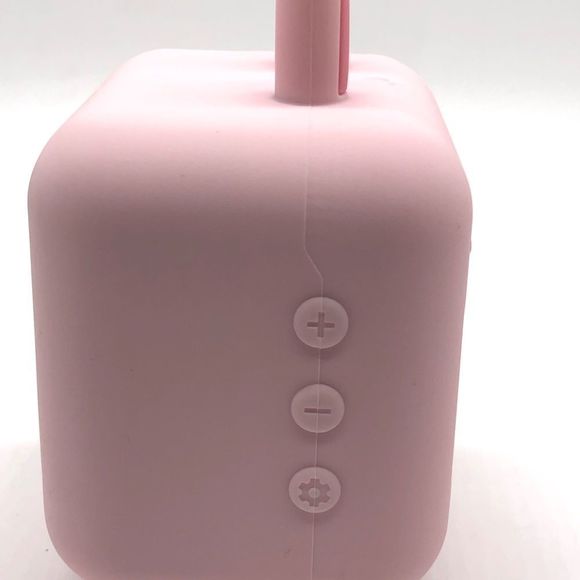 Pink Light Up Smart Rabbit Ears LED  Music Alarm Clock,Multi-Functional For Kids - Picture 9 of 16